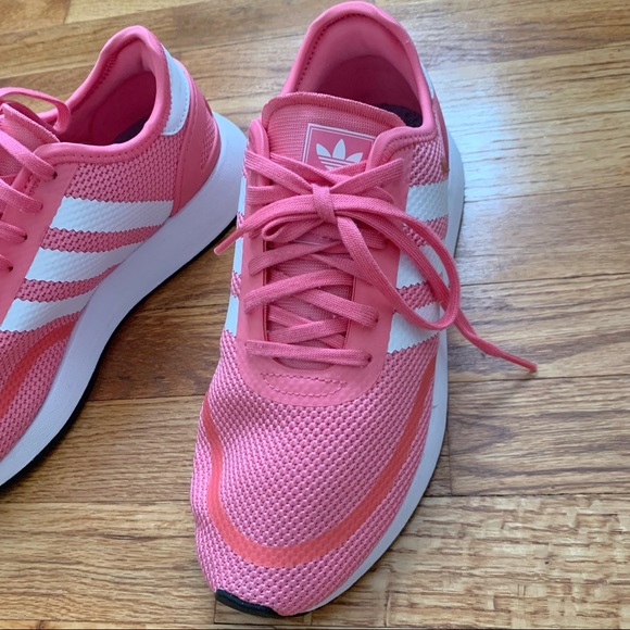 ADIDAS | Girls Pink N-5923 Sneakers Size 6 - Picture 5 of 13